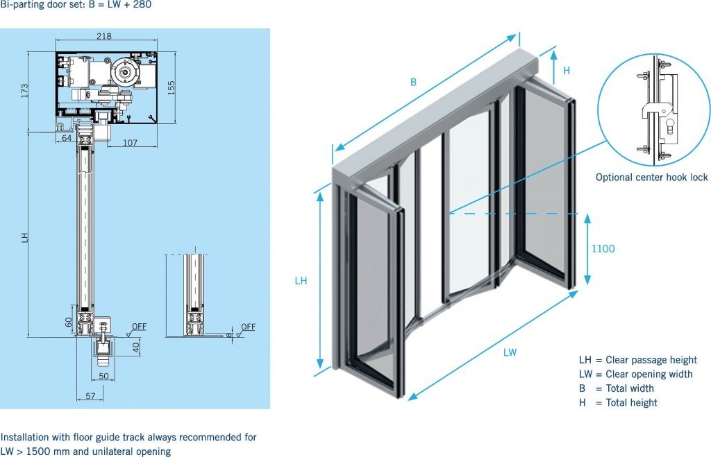 Automatic Folding Doors - Bentur Atomatic Door System